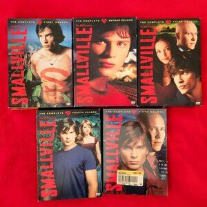 Smallville:  DVD Lot Seasons 1, 2, 3, 4, & 5 (#5 is New) Superboy Superman